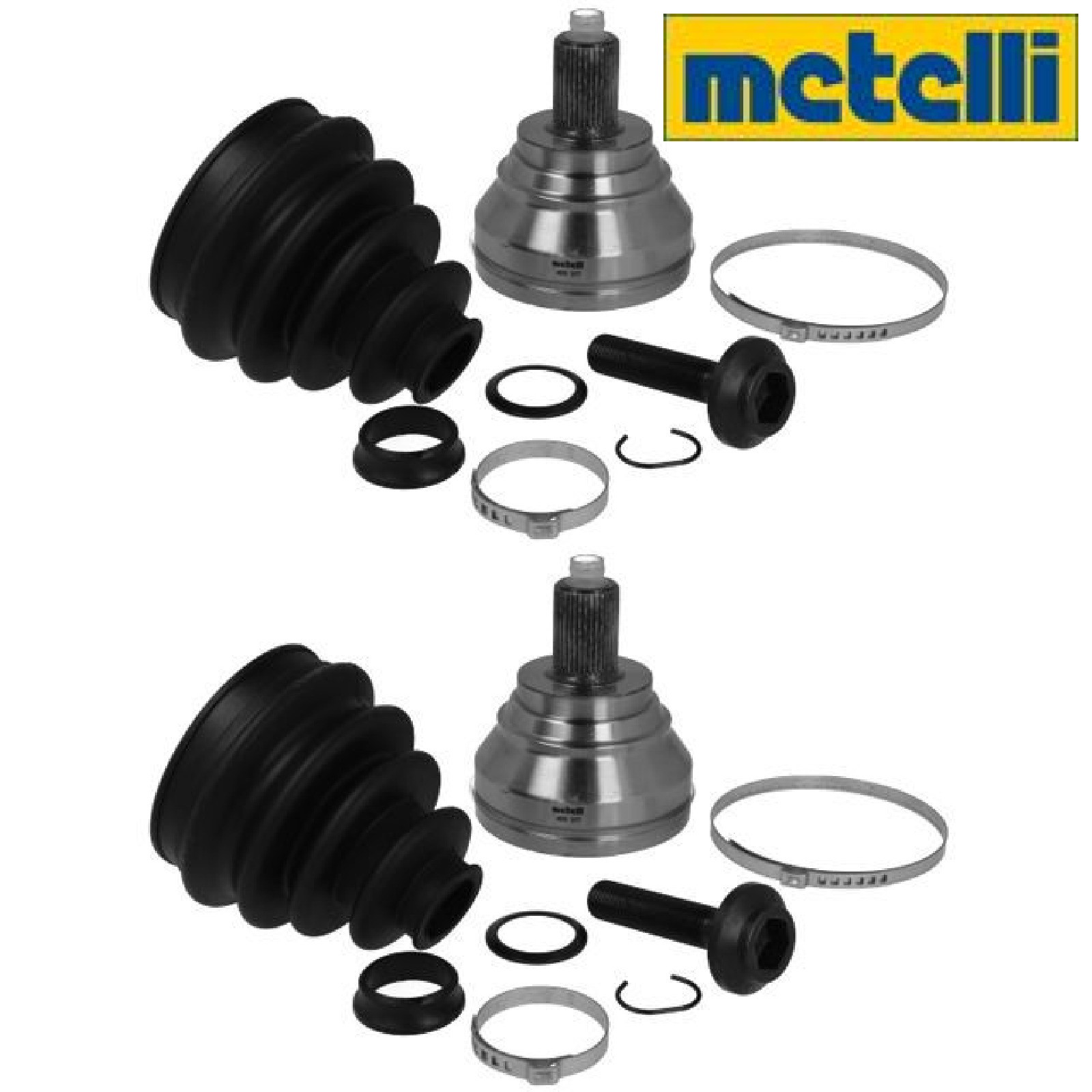 2x Gelenksatz für Antriebswelle metelli 15-1463 2 Gelenksätze