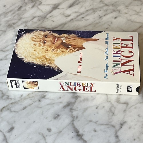 Unlikely Angel VHS Tape Dolly Parton Roddy McDowall 2 Original Dolly Songs - Picture 5 of 8