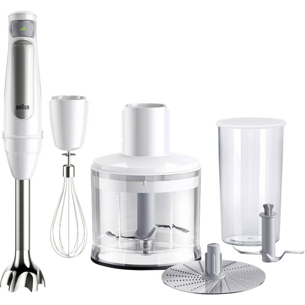 Mixeur plongeant Braun MQ 7035I WH pour préparer vos repas sains en famille