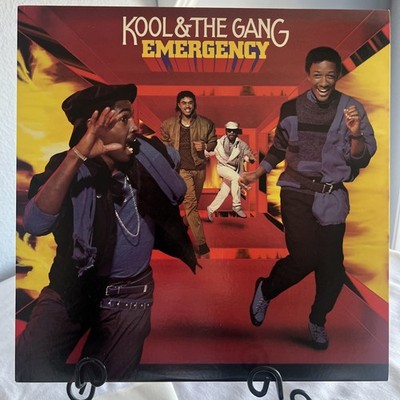Kool & The Gang - Emergency - Vinyl LP 1984 De-Lite Records VG++