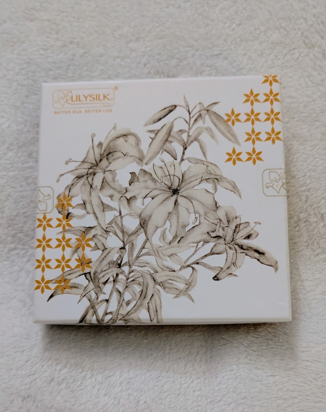 LILYSILK Silk Queen (20" x 30") Silver Pillow Case New in Box