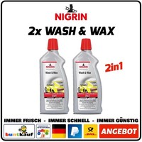 2 X Nigrin Performance Wash&Wax 1L
