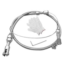 24 Braided Throttle Cable Kit Universal Accelerator Adjustable 24 Inch 24 Braided Throttle Cable Kit Universal Accelerator Adjustable 24 Inch