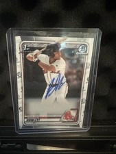 2020 Bowman - Chrome Prospects Autographs Brandon Howlett #CPA-BH Refractor  