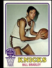 1973-74 TOPPS #82 BILL BRADLEY KNICKS