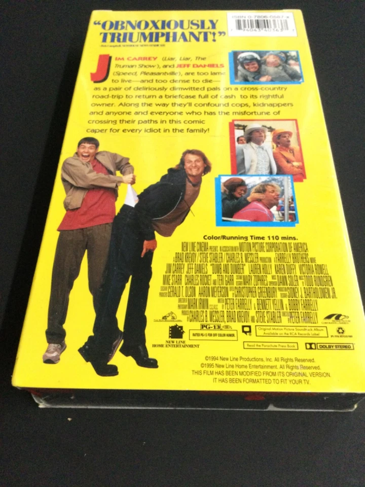 Dumb & Dumber  (VHS) — Factory Sealed - Image 2 of 4