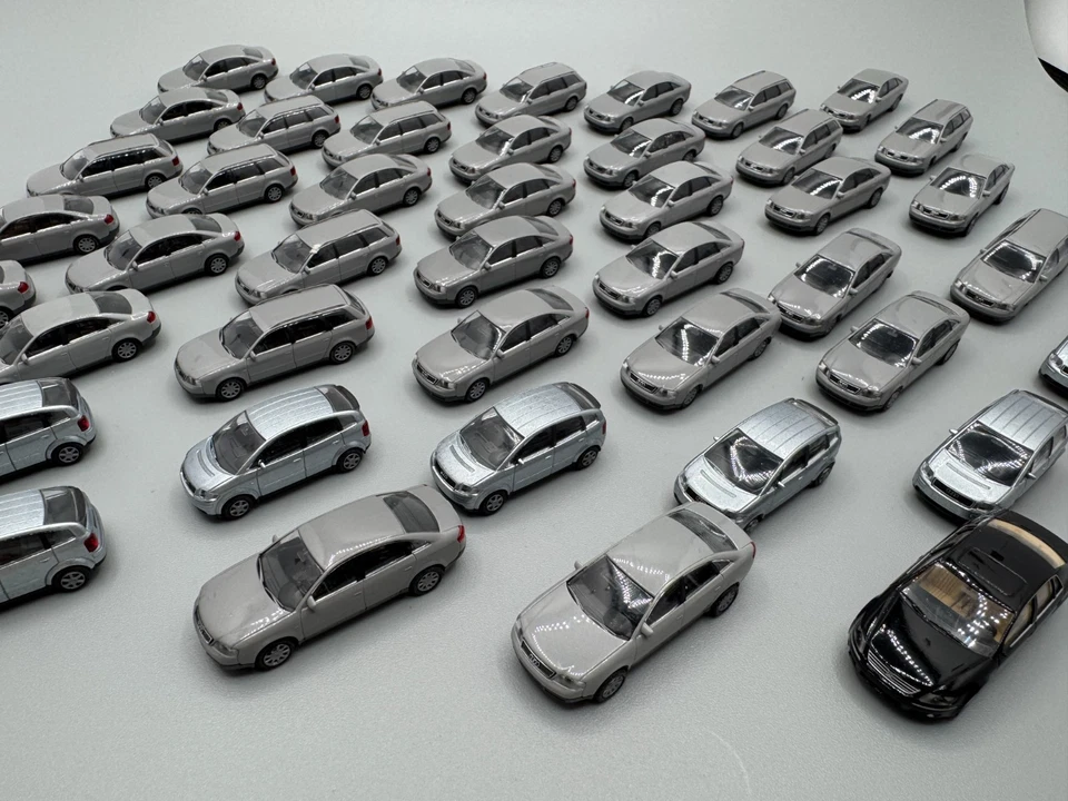 1:87 Herpa Rietze 46x Audi A6, A2 PKW Konvolut - Bild 3 von 4