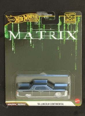 Mattel Hot Wheels Premium Pop Culture - Matrix - 64 Lincoln Continental  NICE!!!