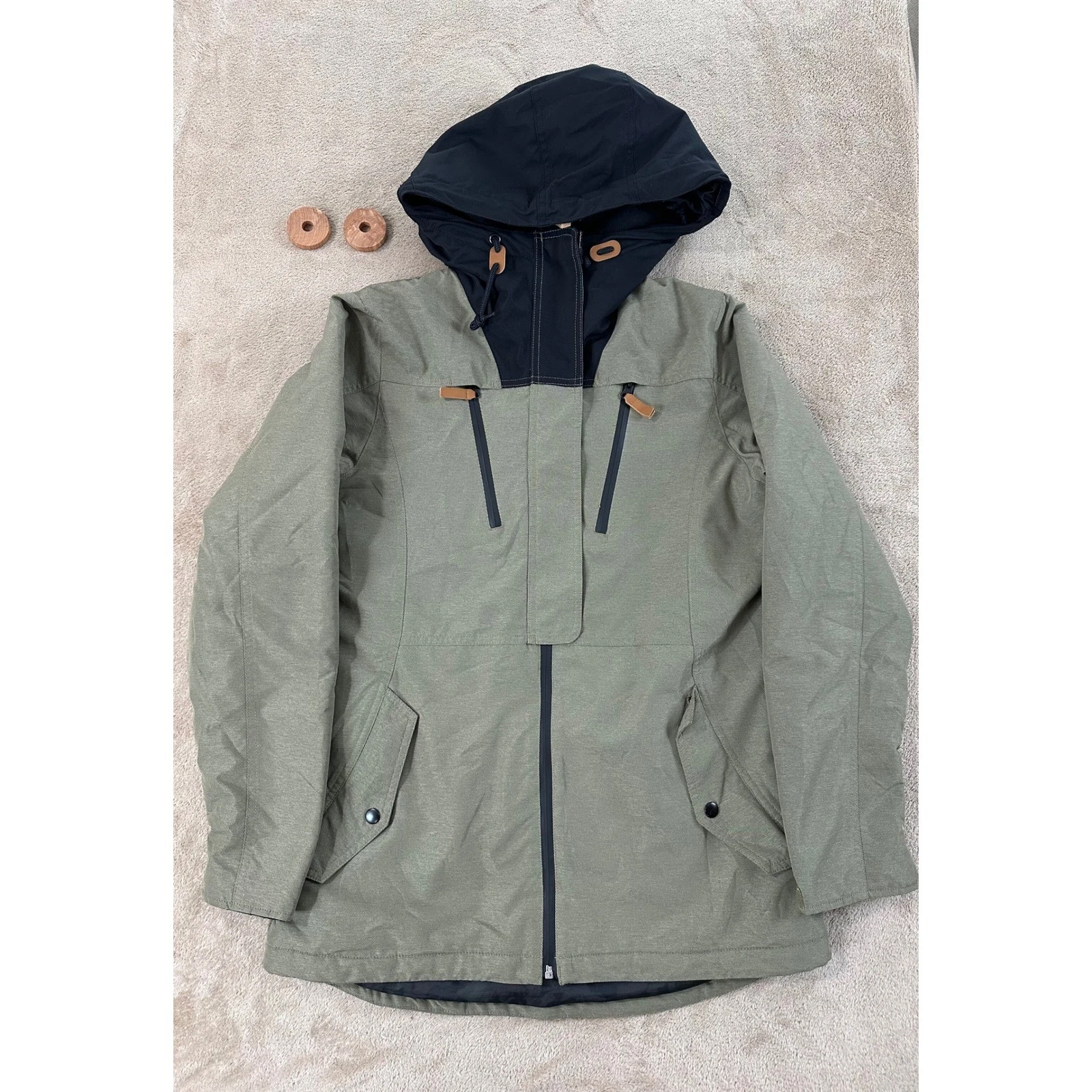 Body Glove Snow Technology Hooded parka Jacket Mens M Olive Black Insulated EUC
Opens in a new windo