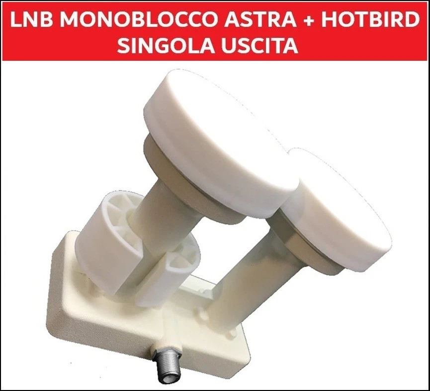 Porta LNB Multi-blocco KAMSAT Per Antenna Parabolica - Supporto Per ASTRA, Hotbird, Thor