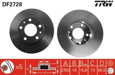 Disque de frein Peugeot 104