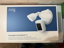🔔 Ring Floodlight Cam Camera Wired Pro - White