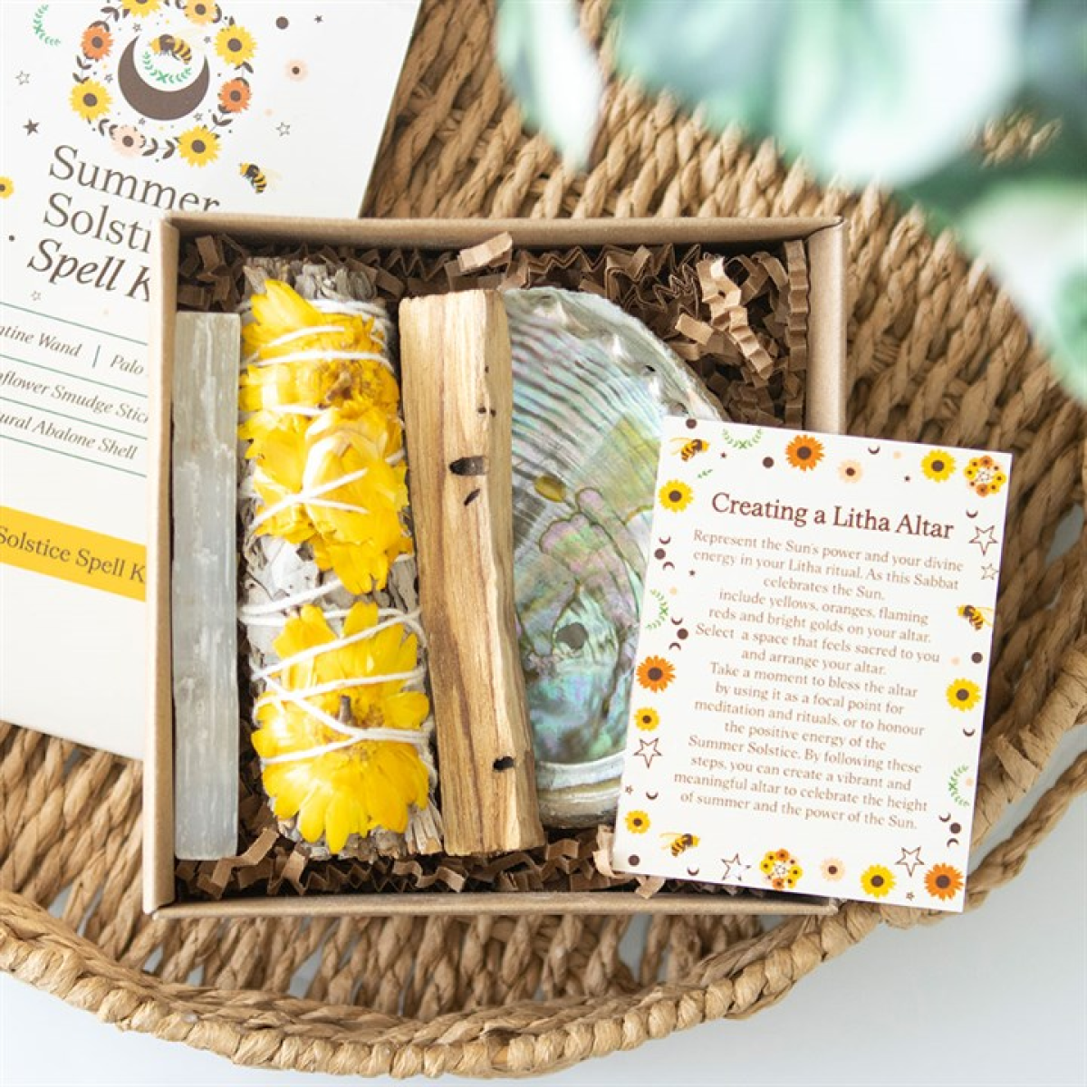 Summer Solstice Litha Spell Kit Gift Set