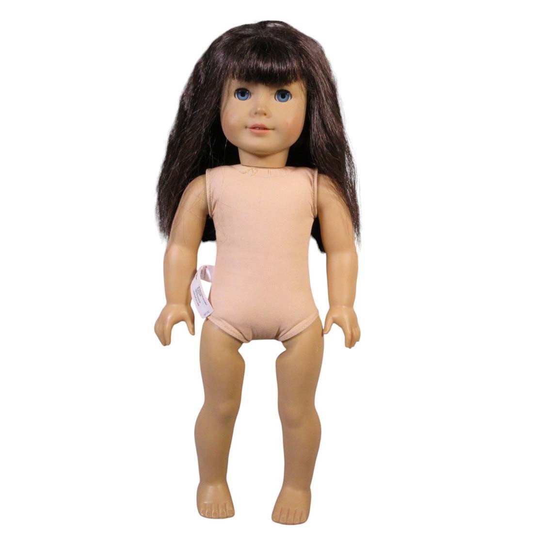 18" American Girl Just Like You Doll 2012 Dark Brown Hair Bl