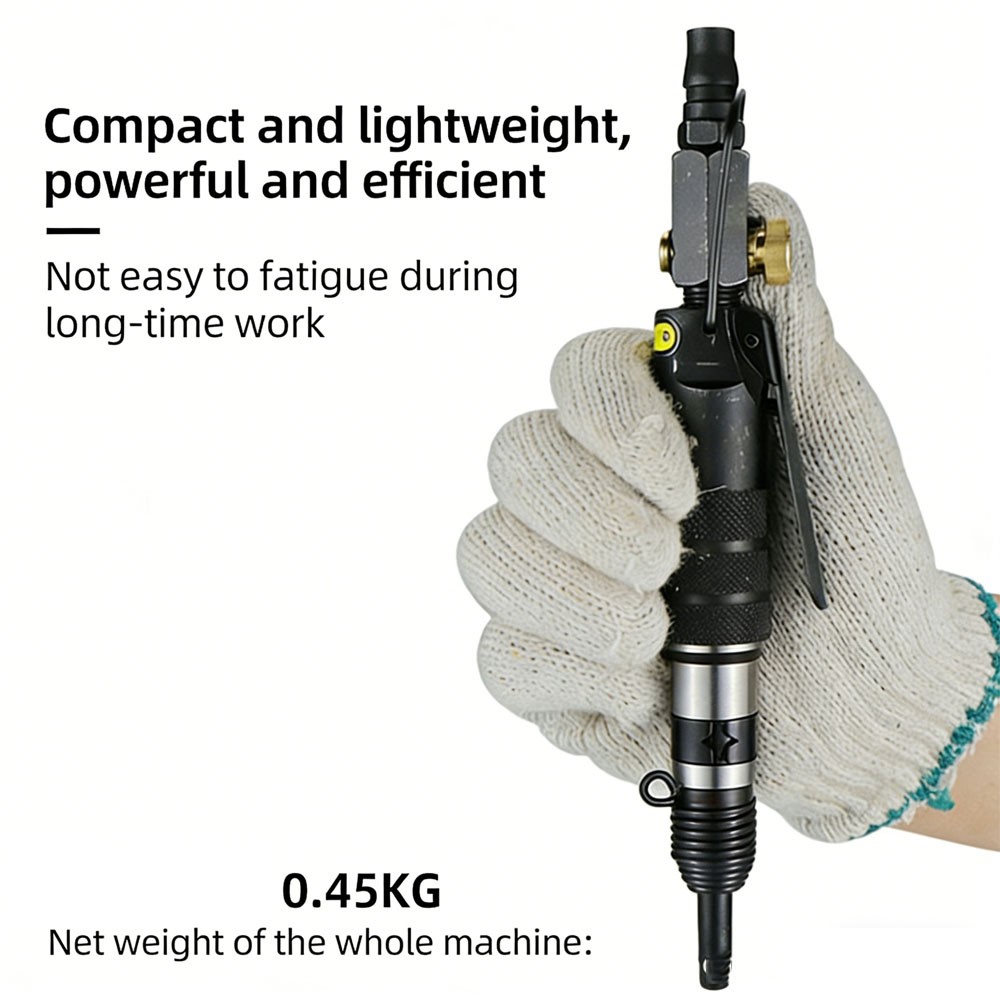 Pneumatic Straight-Type Rivet Gun Pneumatic Hammer Solid or Hollow NEW