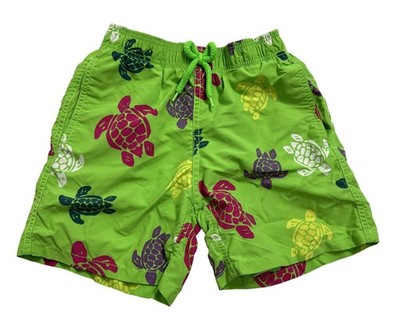 Vilebrequin Swim Trunks in Green Turtle