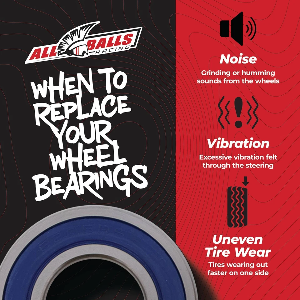 All Balls Rear Wheel Bearing Seal Kit For Suzuki GSXR1300R Hayabusa 08-11 - Image 2 of 4