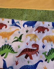 Pillowcase Dinosaurs Fits Standard To Queen Pillows