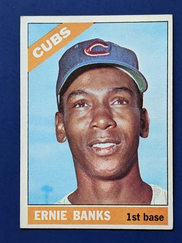 Ernie Banks #110 1966 Topps card
