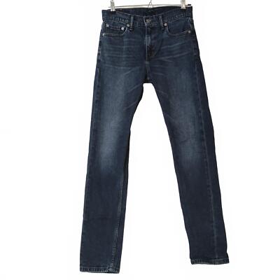 Levi's Herren 510 Skinny Fit Jeans W29 L32 Blau Straight Denim Hose Mod