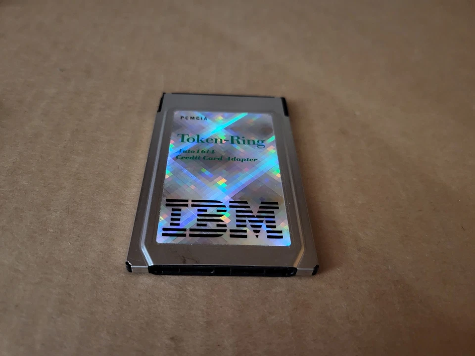 IBM TOKEN-RING AUTO16/4 PCMCIA CREDIT CARD ADAPTER 92G9352 E3-5(6) - Image 2 of 4