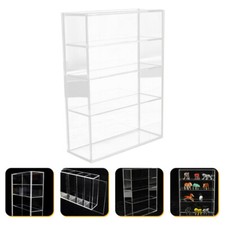 Vitrinas de caja de almacenamiento de perfumes de acrílico para soportes de muñecas de colección