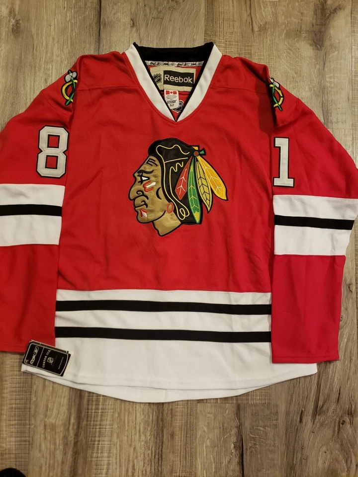 NHL Chicago Black Hawks Hossa Jersey Youth Size 52 / Red Jersey Hockey - Image 2 of 4