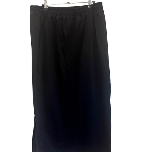 The Quacker Factory Black Giraffe Pull-on Maxi Skirt Size Large Artsy Teacher - Picture 4 of 5