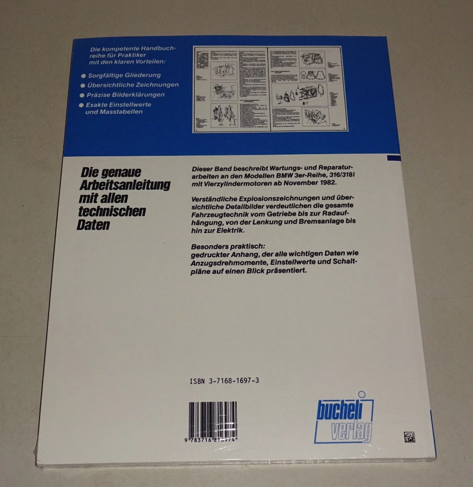 Manuale Di Riparazione BMW Serie 3 316 / 318I - Tipo E30 - A Partire Dal 1982 - Immagine 2 di 2