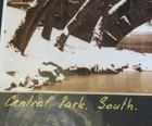 NEW YORK CITY CENTRAL PARK SOUTH GAPSTOW BRIDGE WINTER SEPIA PHOTO, 2002 SIGNED — photo 3