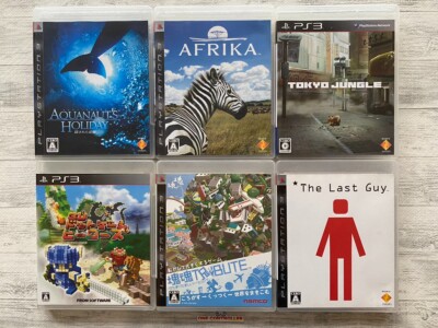 PS3 Afrika & Aquanaut's Holiday & Tokyo Jungle & 3D Dot Game & Katamari Last Guy
