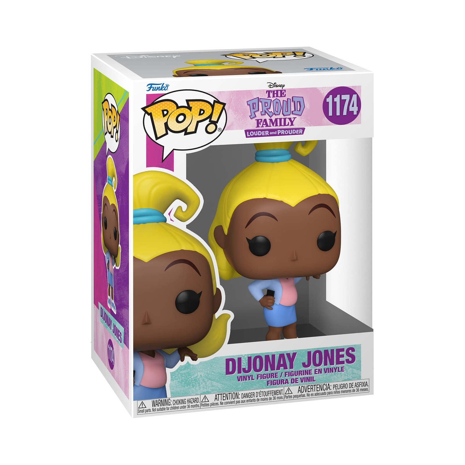 Funko Pop! Disney: Proud Family, Louder And Prouder - Dijonay (Importación Usa)