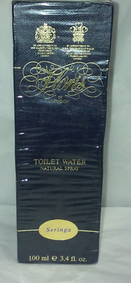 Floris seringa eau de toilette water 3.4 oz new