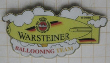 WARSTEINER BALLOONING TEAM ZEPPELIN ................... Bier-Ballon-Pin (275e)