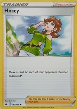 142/198 HONEY | UNCOMMON | CHILLING REIGN POKEMON CARD
