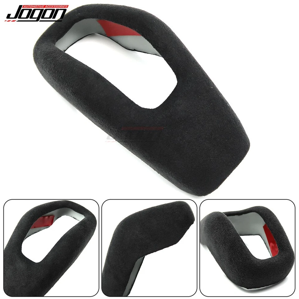 Borde de perilla de cambio de marchas Alcantara para Land Rover Discovery Evoque Range Rover Sport Foto 2 de 4