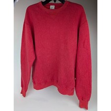 Surf Zone / Russell Athletic Red Sweatshirt 80s Vintage XL Large USA Made