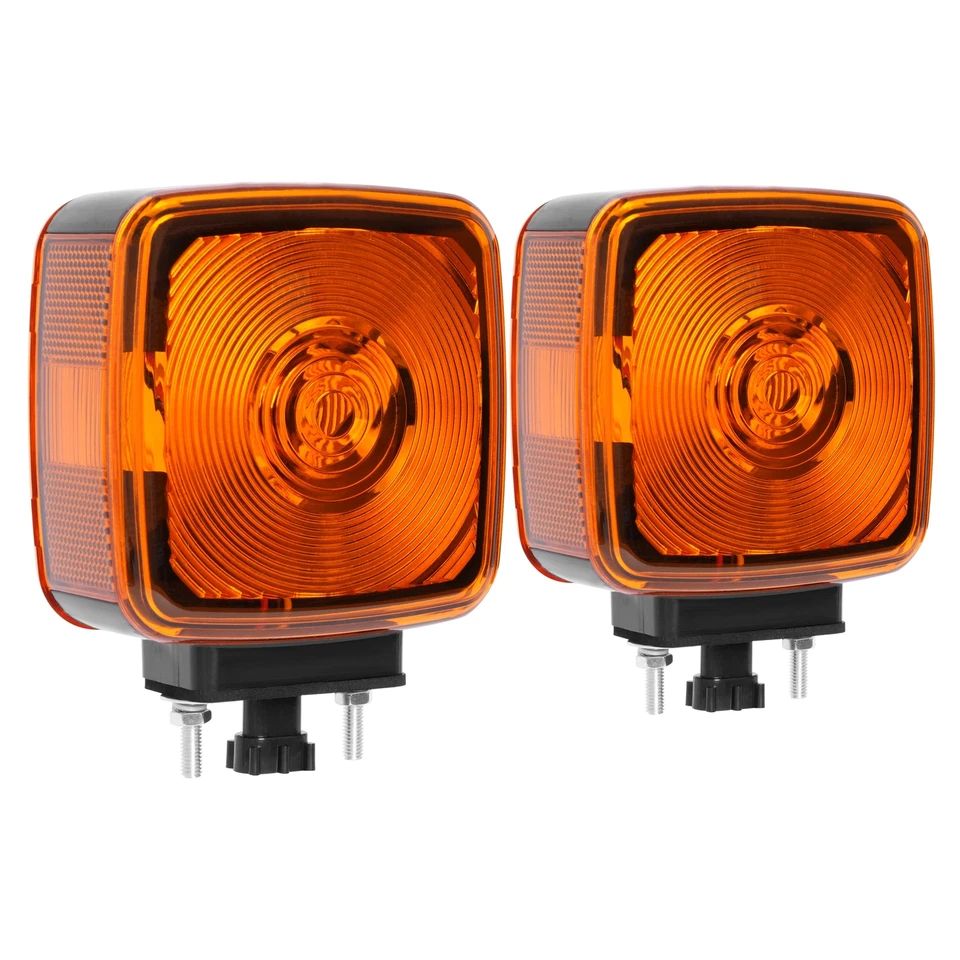 Juego de luces de señal de giro de lámpara de guardabarros para Chevrolet Kodiak GMC Topkick 1990-2009 2 piezas Foto 2 de 4