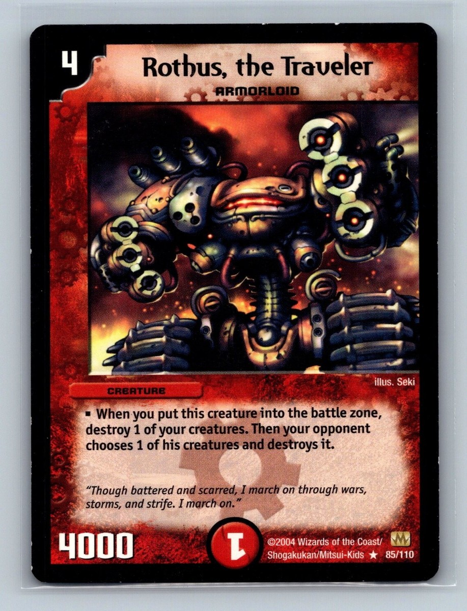 Duel Masters - Rothus, the Traveler 85/110 - RARE - Base Set | eBay