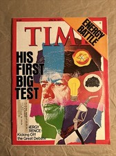 Time Magazine April 25, 1977 His First Big Test Energy Battle