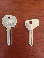 Ferrari 308GT4 KEY BLANK SET. Ignition AND Door keys. Dino 308GT4