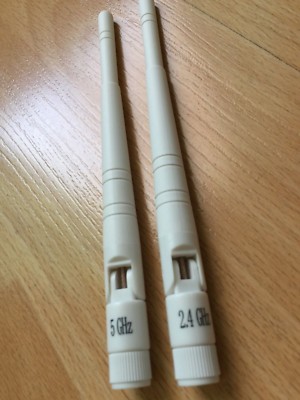 2 Pcs ASUS MAXIMUS VI VII VIII FORMULA  DUAL BAND  2.4GHZ  5GHZ WIFI  Antennas 