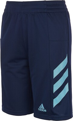Brand New Original Adidas Youth Boys Pro Shorts Navy Hazy Sky