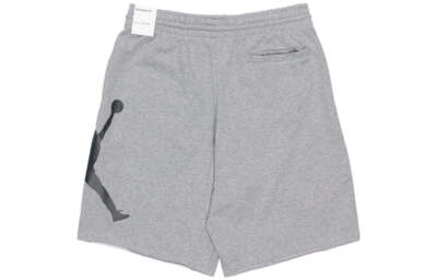 Nike Jordan ESS Fleece HBR Jumpman Air Shorts AQ3115 091 Gray Mens