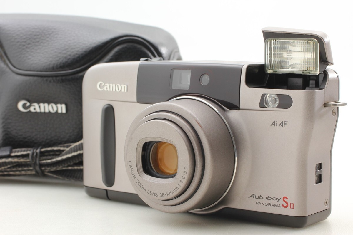 MINT w/ Case Strap] Canon Autoboy S II PANORAMA 35mm Point