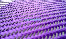 Black Purple Aramid Carbon Fiber Blended Fabric Carbon Fixed cloth 100cm 50cm