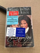 WHITNEY HOUSTON CECE WINANS YOU CAN COUNT ON FACTORY SEALED CASSETTE SINGLE C89 