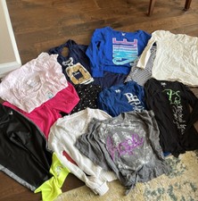 Assorted girls sz 12 lot of 16 Items Sweater, Tops, Shorts Leggings