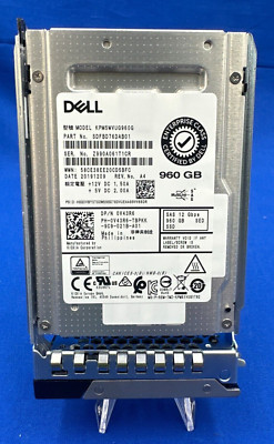 V43R6 DELL ENTERPRISE 960GB 12GBPS MU 2.5'' SED SSD SOLID STATE DRIVE 0V43R6