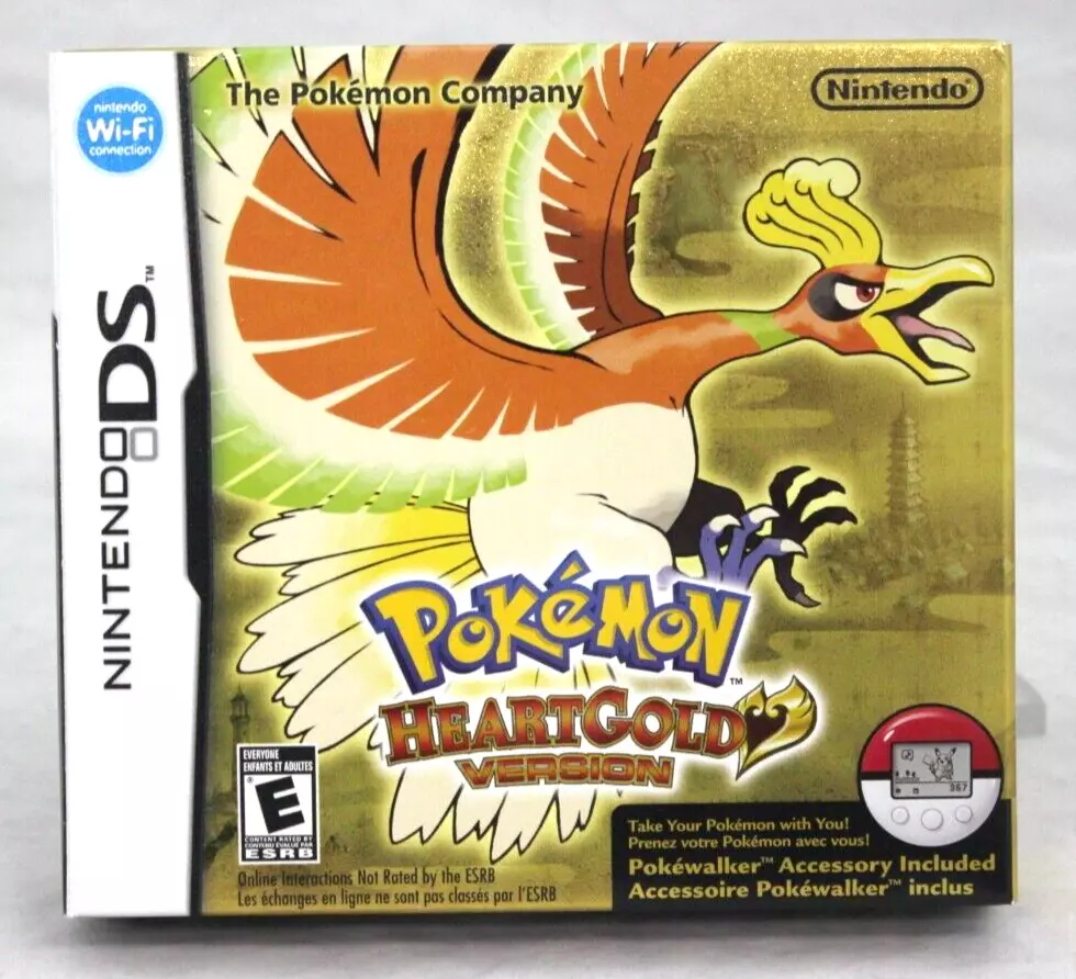 Pokémon HeartGold Version, Nintendo DS, Games